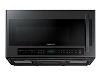 ME21R7051SG/AA | 2.1 cu. ft. Over-the-Range Microwave with Sensor Cooking in Fingerprint Resistant Black Stainless Steel | Samsung Business US