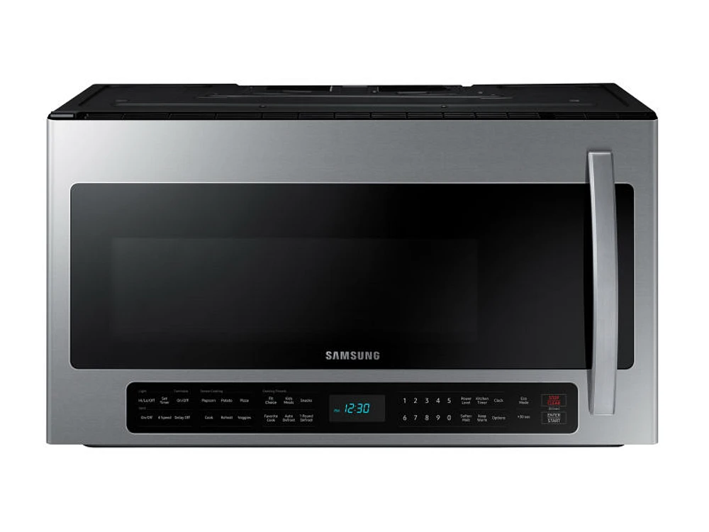 ME21R7051SS/AA | 2.1 cu. ft. Over-the-Range Microwave with Sensor Cooking in Fingerprint Resistant Stainless Steel | Samsung Business US