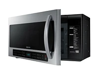 ME21R7051SS/AA | 2.1 cu. ft. Over-the-Range Microwave with Sensor Cooking in Fingerprint Resistant Stainless Steel | Samsung Business US