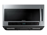 ME21R7051SS/AA | 2.1 cu. ft. Over-the-Range Microwave with Sensor Cooking in Fingerprint Resistant Stainless Steel | Samsung Business US