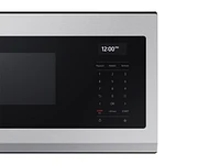 1.1 cu. ft. Smart SLIM Over-the-Range Microwave with CFM Hood Ventilation, Wi-Fi & Voice Control in Stainless Steel Microwaves