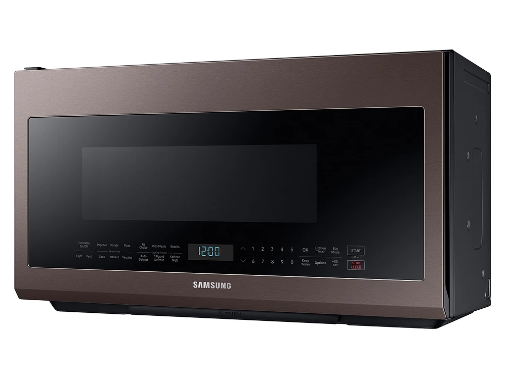 ME21R706BAT/AA | 2.1 cu. ft. Over-the-Range Microwave with Sensor Cooking in Fingerprint Resistant Tuscan Stainless Steel | Samsung Business US