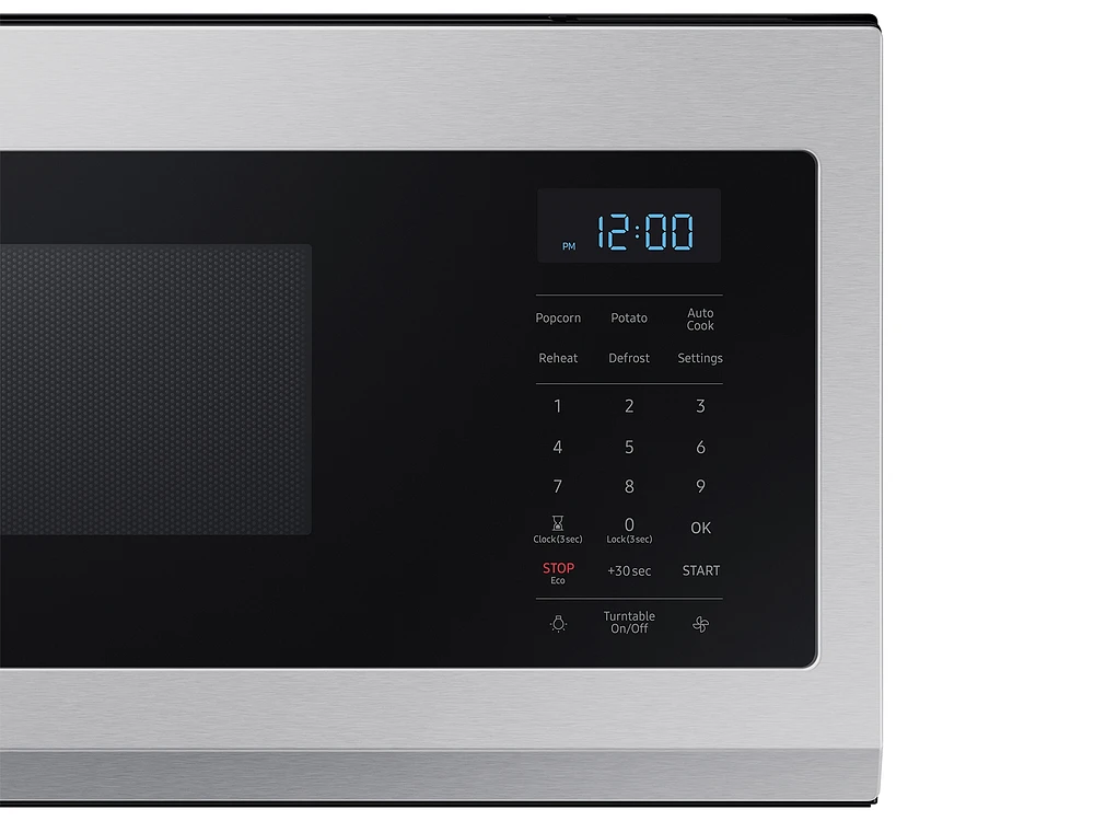 ME11A7510DS/AA | 1.1 cu. ft. Smart SLIM Over-the-Range Microwave with 400 CFM Hood Ventilation, Wi-Fi & Voice Control in Stainless Steel | Samsung Business US