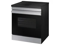 Bespoke Smart Slide-In Induction Range 6.3 cu. ft. in Stainless Steel with Anti-Scratch Glass Cooktop | Samsung US