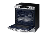 NE63T8711SS/AA | 6.3 cu ft. Smart Slide-in Electric Range with Smart Dial & Air Fry in Stainless Steel | Samsung Business US