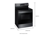 5.9 cu. ft. Freestanding Electric Range in Stainless Steel Ranges