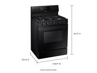 5.8 cu. ft. Freestanding Gas Range with Convection in Ranges