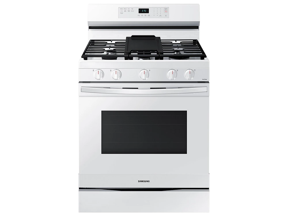 6.0 cu. ft. Smart Freestanding Gas Range with Integrated Griddle in Ranges