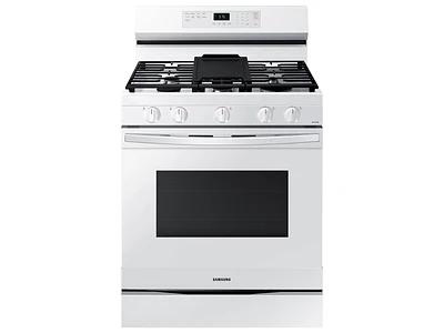 6.0 cu. ft. Smart Freestanding Gas Range with Integrated Griddle in Ranges