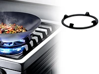 5.8 cu. ft. Gas Range with True Convection Ranges - NX58F5700WS/AA | Samsung US