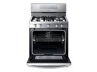 5.8 cu. ft. Gas Range with True Convection Ranges - NX58F5700WS/AA | Samsung US