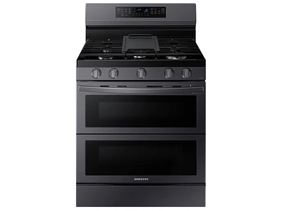 NX60A6751SG/AA | 6.0 cu. ft. Smart Freestanding Gas Range with Flex Duo™ & Air Fry in Black Stainless Steel | Samsung Business US