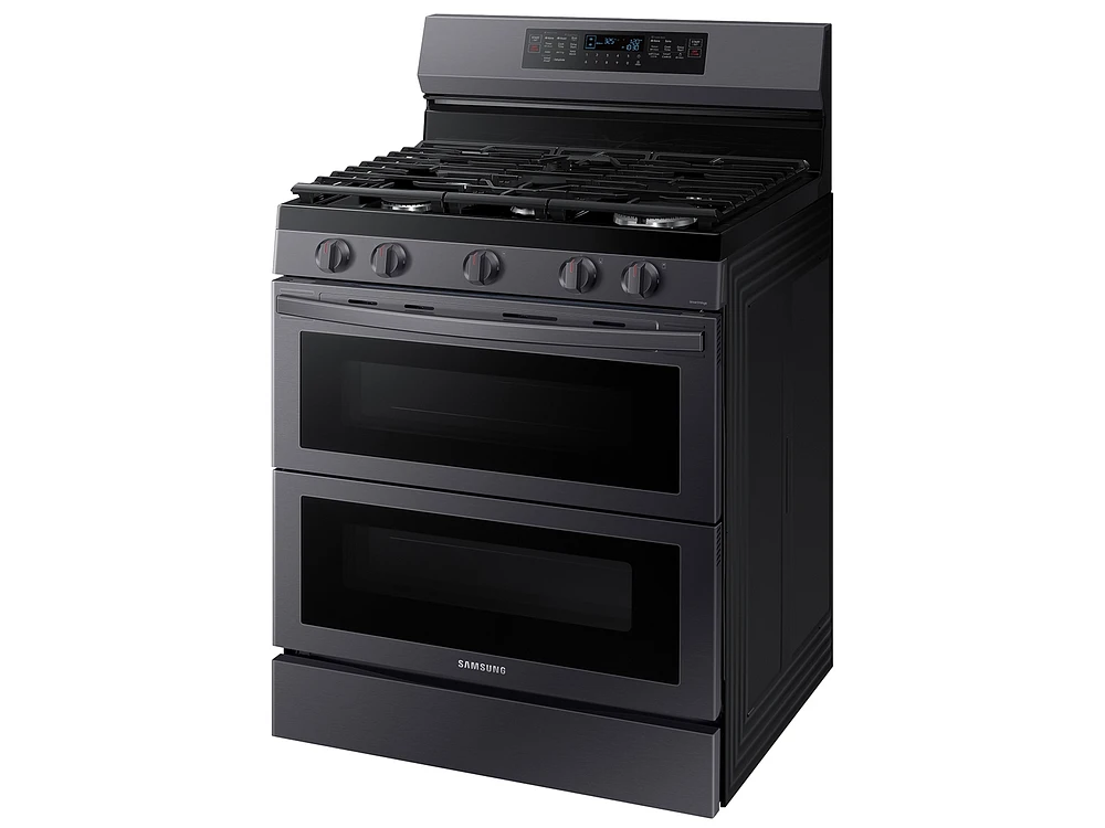 NX60A6751SG/AA | 6.0 cu. ft. Smart Freestanding Gas Range with Flex Duo™ & Air Fry in Black Stainless Steel | Samsung Business US