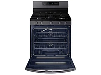 NX60A6751SG/AA | 6.0 cu. ft. Smart Freestanding Gas Range with Flex Duo™ & Air Fry in Black Stainless Steel | Samsung Business US