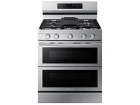 NX60A6751SS/AA | 6.0 cu. ft. Smart Freestanding Gas Range with Flex Duo™, Stainless Cooktop & Air Fry in Stainless Steel | Samsung Business US