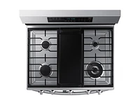 NX60A6751SS/AA | 6.0 cu. ft. Smart Freestanding Gas Range with Flex Duo™, Stainless Cooktop & Air Fry in Stainless Steel | Samsung Business US