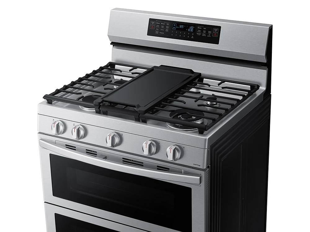 NX60A6751SS/AA | 6.0 cu. ft. Smart Freestanding Gas Range with Flex Duo™, Stainless Cooktop & Air Fry in Stainless Steel | Samsung Business US