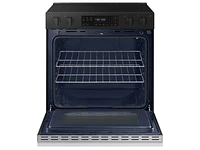 Bespoke Smart Slide-in Electric Range 6.3 cu. ft in Stainless Steel with Precision Knobs | Samsung US