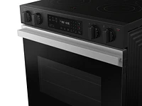 Bespoke Smart Slide-in Electric Range 6.3 cu. ft in Stainless Steel with Precision Knobs | Samsung US