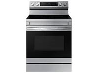 6.3 cu. ft. Smart Freestanding Electric Range with No-Preheat Air Fry & Convection in Stainless Steel Ranges