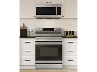 6.3 cu. ft. Smart Freestanding Electric Range with No-Preheat Air Fry & Convection in Stainless Steel Ranges