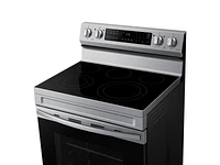 6.3 cu. ft. Smart Freestanding Electric Range with No-Preheat Air Fry & Convection in Stainless Steel Ranges