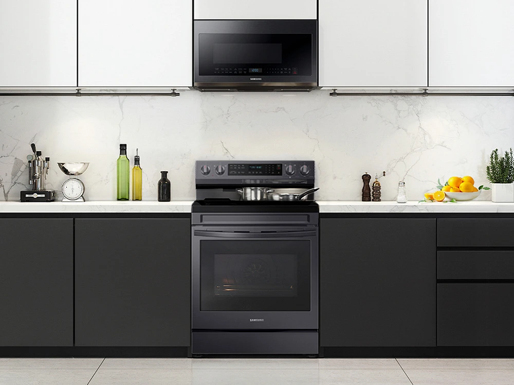 6.3 cu. ft. Smart Freestanding Electric Range with No-Preheat Air Fry, Convection+ & Griddle in Stainless Steel Ranges