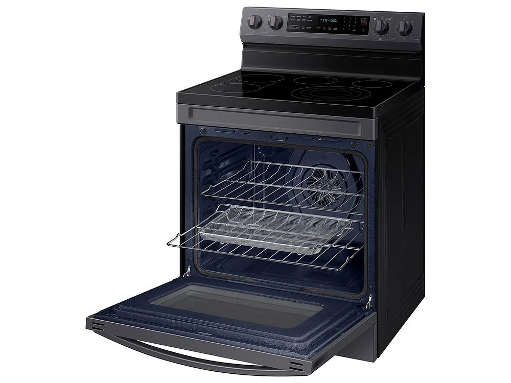 6.3 cu. ft. Smart Freestanding Electric Range with No-Preheat Air Fry, Convection+ & Griddle in Stainless Steel Ranges