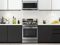 NE63A6711SS/AA | 6.3 cu. ft. Smart Freestanding Electric Range with No-Preheat Air Fry, Convection+ & Griddle in Stainless Steel | Samsung Business US