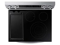 NE63A6711SS/AA | 6.3 cu. ft. Smart Freestanding Electric Range with No-Preheat Air Fry, Convection+ & Griddle in Stainless Steel | Samsung Business US