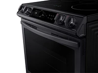 NE63T8911SG/AA | 6.3 cu. ft. Smart Slide-in Induction Range with Smart Dial & Air Fry in Black Stainless Steel | Samsung Business US