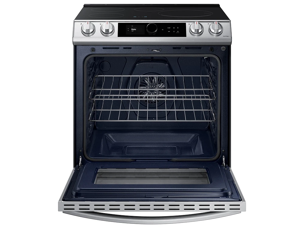 NE63T8911SS/AA | 6.3 cu. ft. Smart Slide-in Induction Range with Smart Dial & Air Fry in Stainless Steel | Samsung Business US