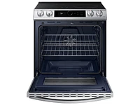 NE63T8911SS/AA | 6.3 cu. ft. Smart Slide-in Induction Range with Smart Dial & Air Fry in Stainless Steel | Samsung Business US