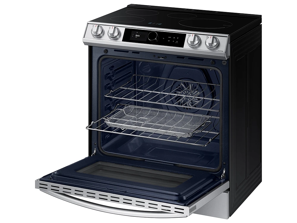 NE63T8911SS/AA | 6.3 cu. ft. Smart Slide-in Induction Range with Smart Dial & Air Fry in Stainless Steel | Samsung Business US