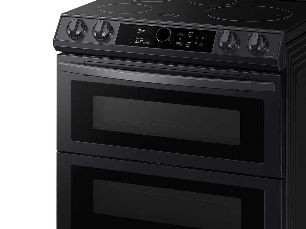 NE63T8951SG/AA | 6.3 cu. ft. Smart Slide-in Induction Range with Flex Duo™, Smart Dial & Air Fry in Black Stainless Steel | Samsung Business US