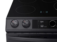 NE63T8951SG/AA | 6.3 cu. ft. Smart Slide-in Induction Range with Flex Duo™, Smart Dial & Air Fry in Black Stainless Steel | Samsung Business US