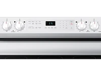 NE63A6511SW/AA | 6.3 cu. ft. Smart Freestanding Electric Range with No-Preheat Air Fry & Convection in White | Samsung Business US