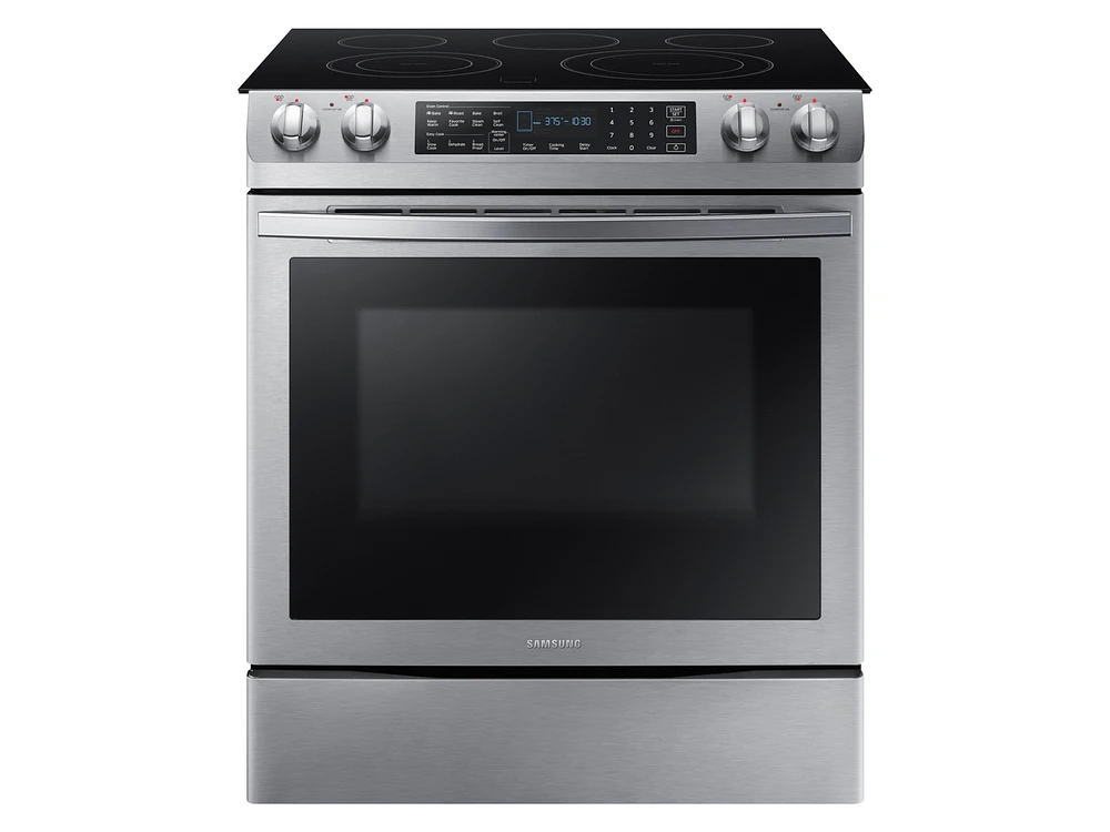 5.8 cu. ft. Slide-In Electric Range in Stainless Steel Range - NE58R9431SS/AA | Samsung US