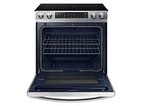 5.8 cu. ft. Slide-In Electric Range in Stainless Steel Range - NE58R9431SS/AA | Samsung US