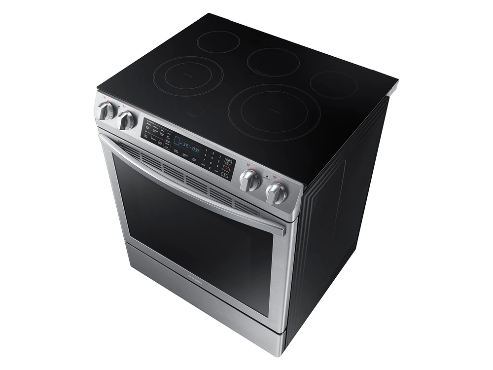 5.8 cu. ft. Slide-In Electric Range in Stainless Steel Range - NE58R9431SS/AA | Samsung US