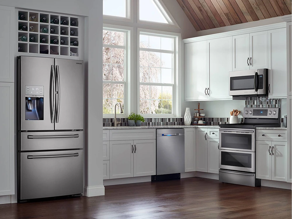 5.9 cu. ft. Double Oven Electric Range in Stainless Steel (NE59J7850WS) | Samsung US