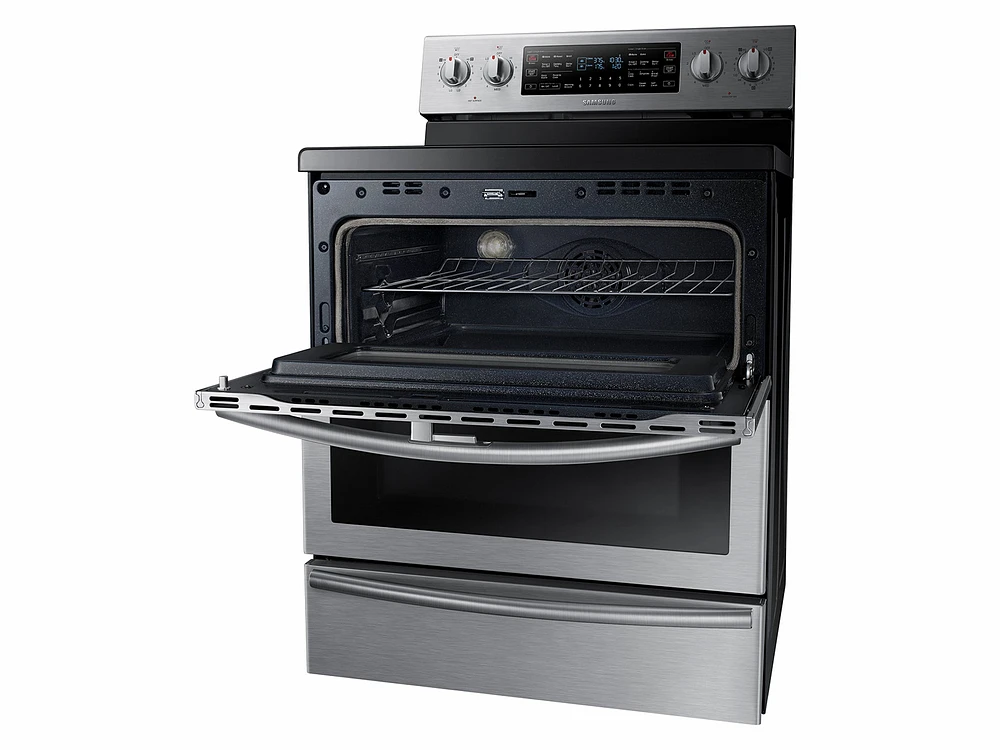 5.9 cu. ft. Double Oven Electric Range in Stainless Steel (NE59J7850WS) | Samsung US