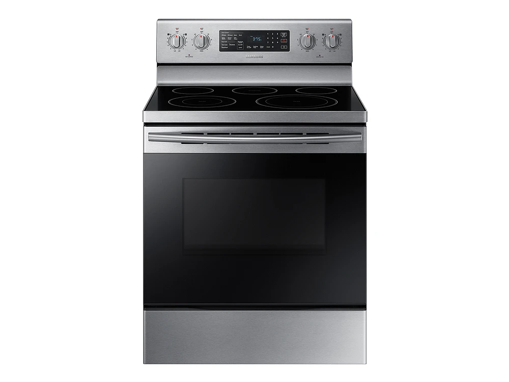 NE59M4320SS/AA | 5.9 cu. ft. Freestanding Electric Range with Convection in Stainless Steel | Samsung Business US