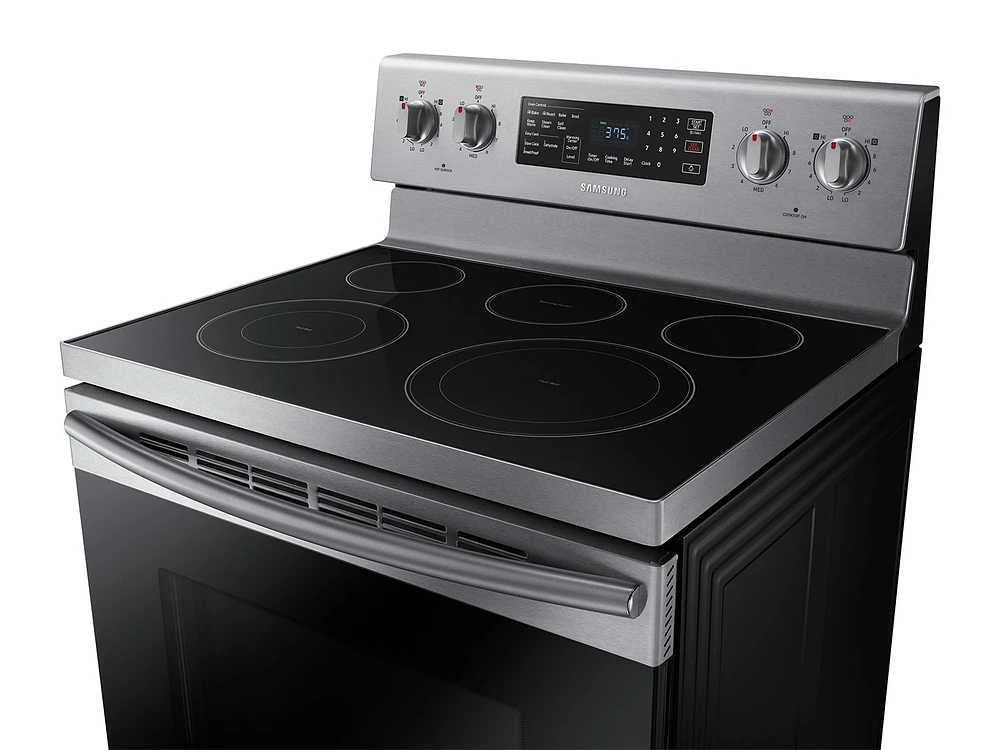 NE59M4320SS/AA | 5.9 cu. ft. Freestanding Electric Range with Convection in Stainless Steel | Samsung Business US