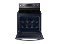 5.9 cu. ft. Freestanding Electric Range with Convection in Black Stainless Steel