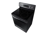 5.9 cu. ft. Freestanding Electric Range with Convection in Black Stainless Steel