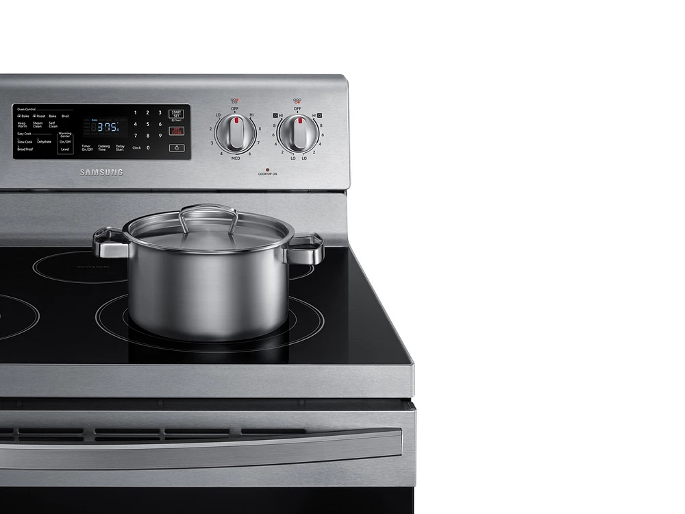 NE59R4321SS/AA | 5.9 cu. ft. Freestanding Electric Range with Convection in Stainless Steel | Samsung Business US