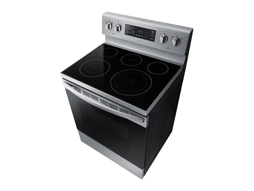 NE59R4321SS/AA | 5.9 cu. ft. Freestanding Electric Range with Convection in Stainless Steel | Samsung Business US