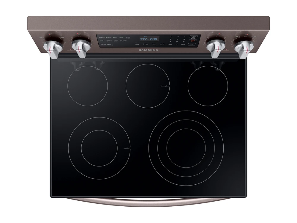 5.9 cu. ft. True Convection Freestanding Electric Range in Tuscan Stainless Steel