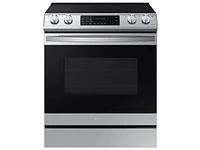 NE63T8511SS/AA | 6.3 cu. ft. Smart Slide-in Electric Range with Air Fry in Stainless Steel | Samsung Business US